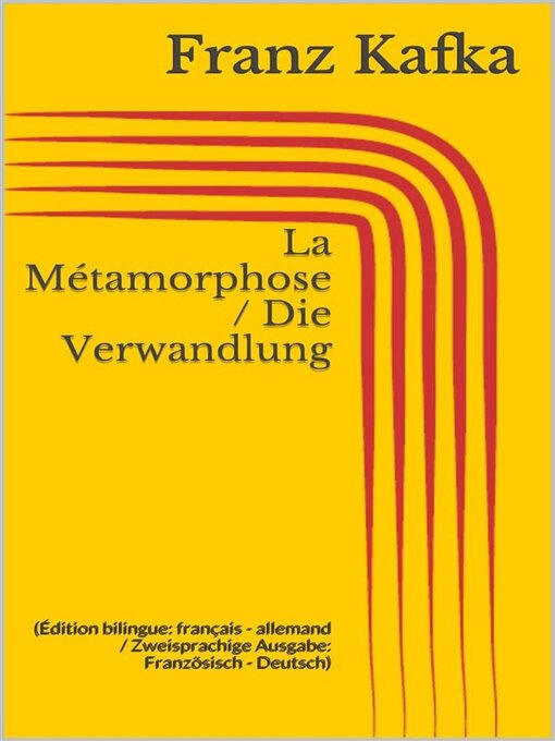 Title details for La Métamorphose / Die Verwandlung by Franz Kafka - Available